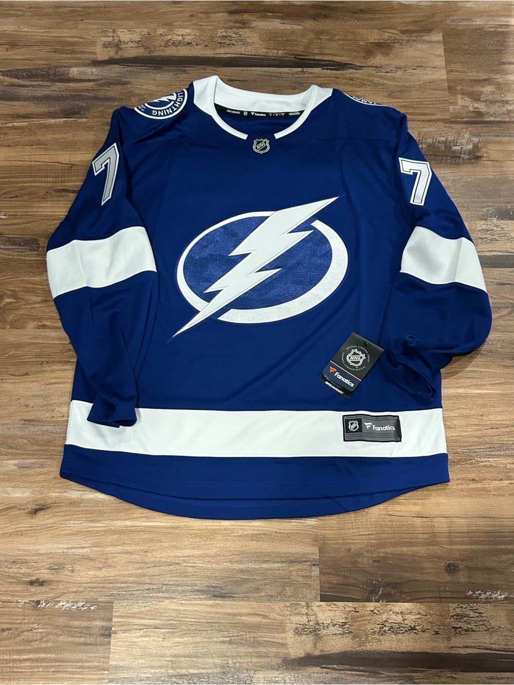 Fanatics Breakaway Tampa Bay Lightning Victor Hedman Jersey Large Brand New
